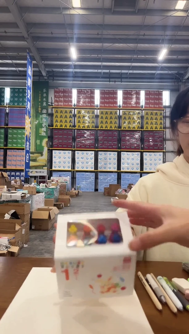 DL可爱蜡笔一盒12色