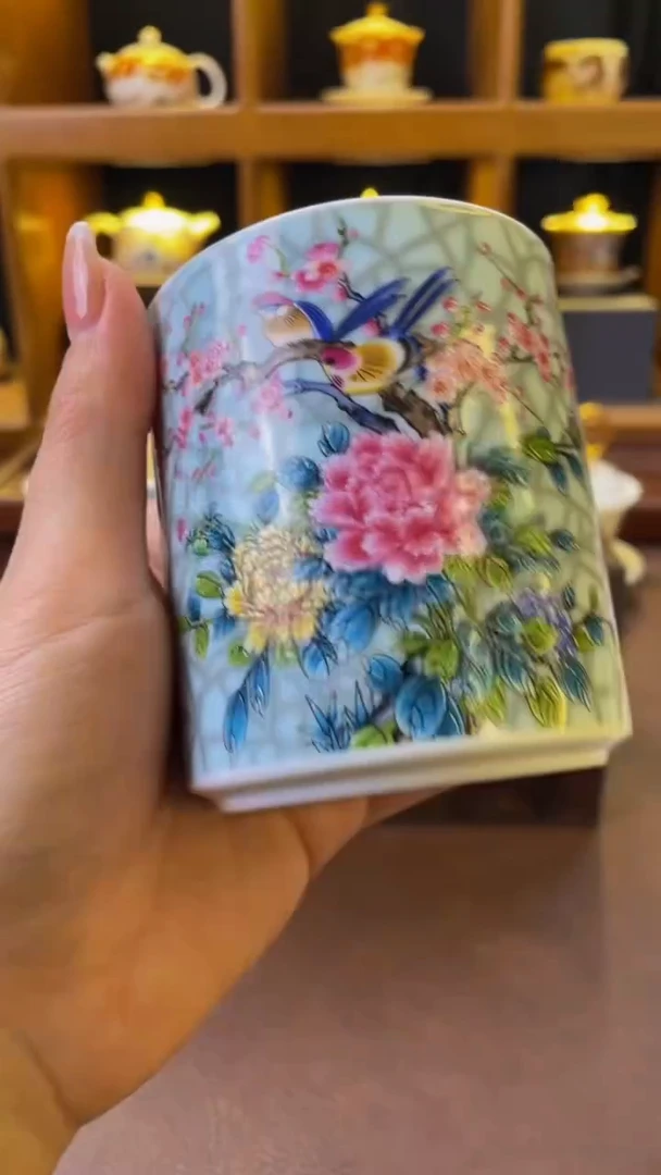 【闪购商品】杯喜上眉梢茶叶罐小号