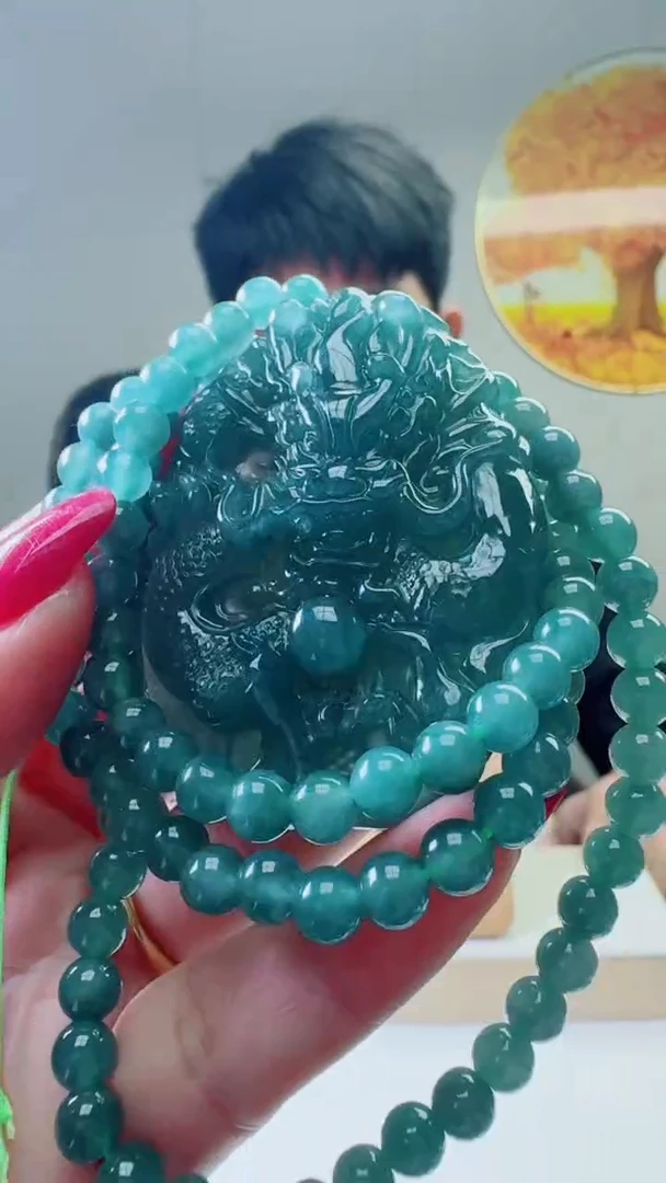 颈饰未镶嵌翡翠天然A货翡翠  多样性随机发其一