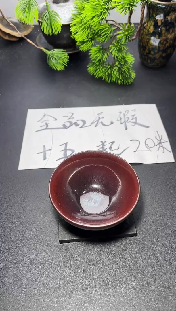茶盏121叶紫建盏