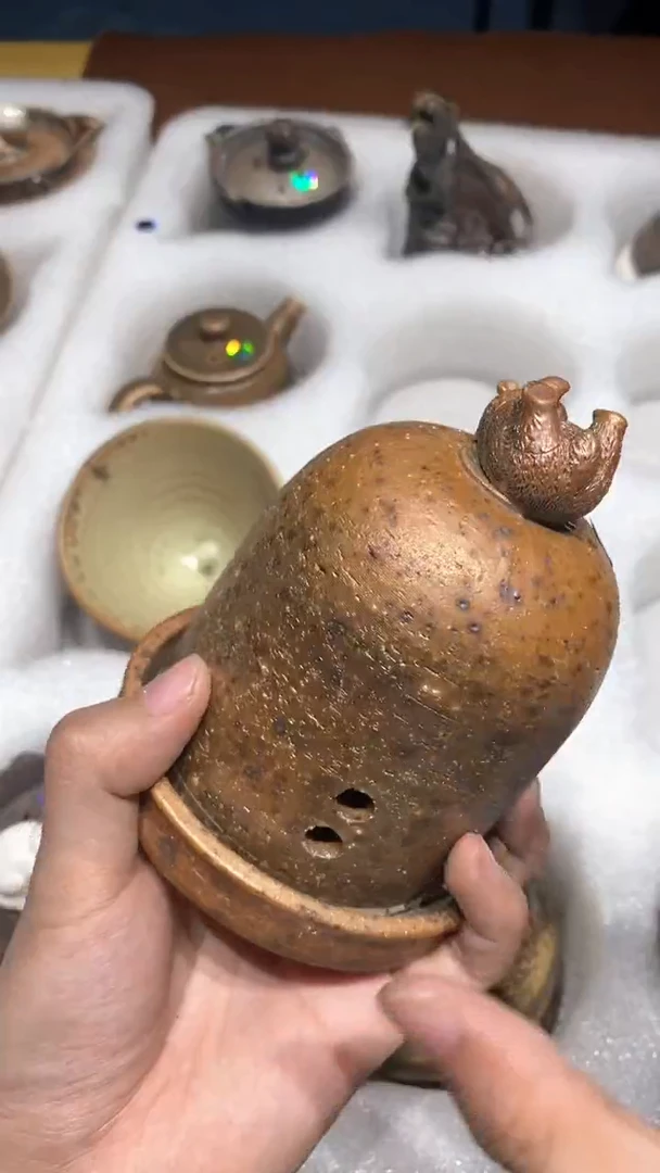 奢瓷/瑞寅柴烧茶器（摆件）951