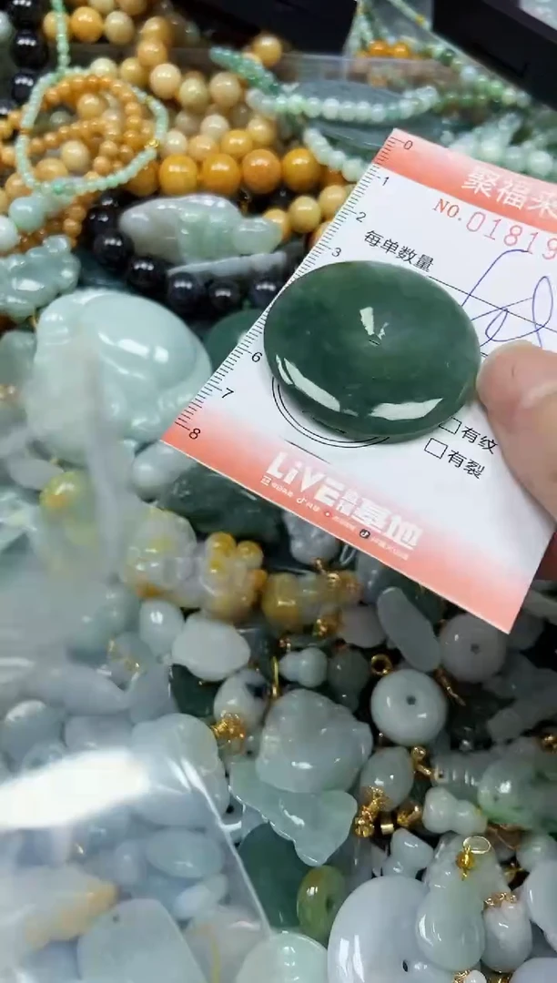 翡翠未镶嵌颈饰闪购0181903