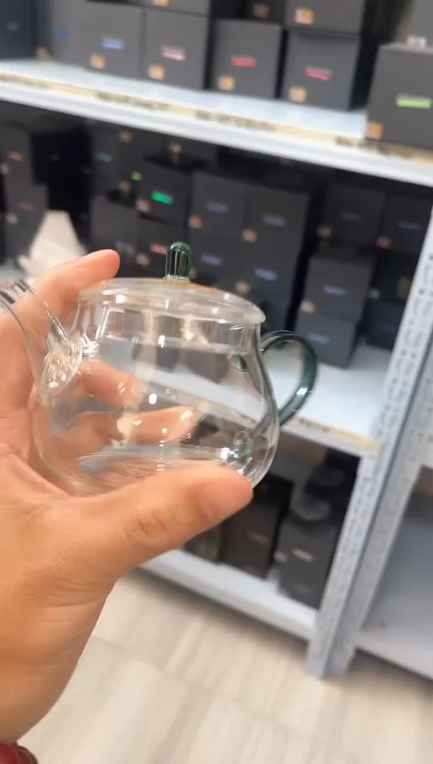 【闪购商品】禾器/晶彩青云壶/墨绿