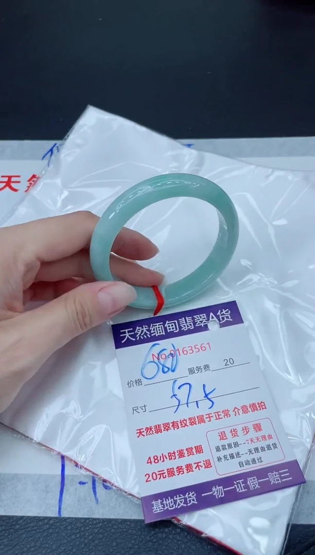 未镶嵌手镯翡翠680