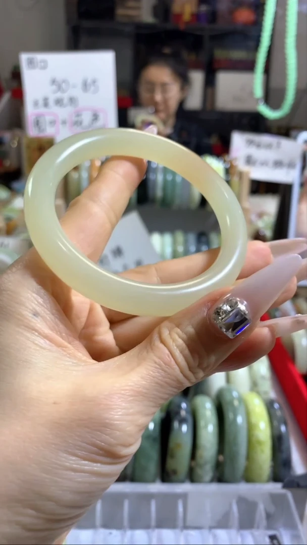 未镶嵌手镯和田玉32 59+