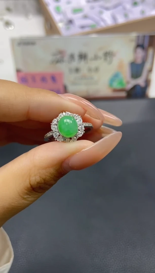 【闪购商品】定制翡翠未镶嵌天然翡翠A货76