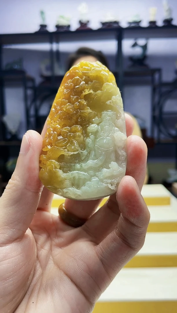 定制翡翠未镶嵌毛货07060028