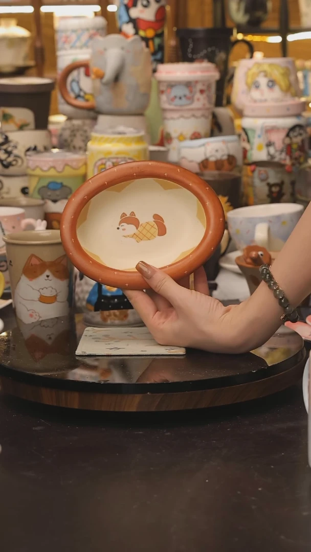 景德镇釉下彩绘设计师款式陶瓷