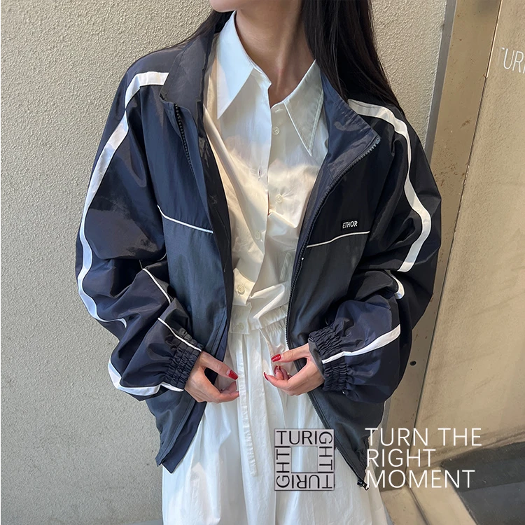 TURIGHT买手店 25SS现货ETHOR设计师品牌 拉链夹克