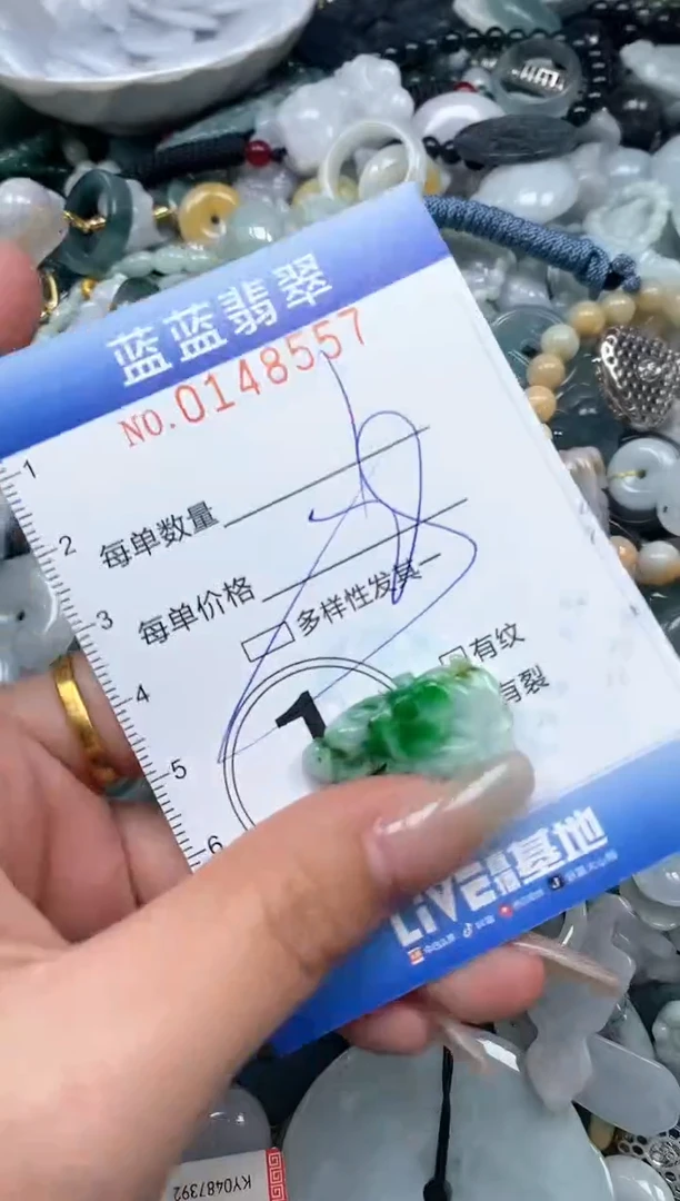 【闪购商品】翡翠颈饰未镶嵌闪购0148557多样性发其一