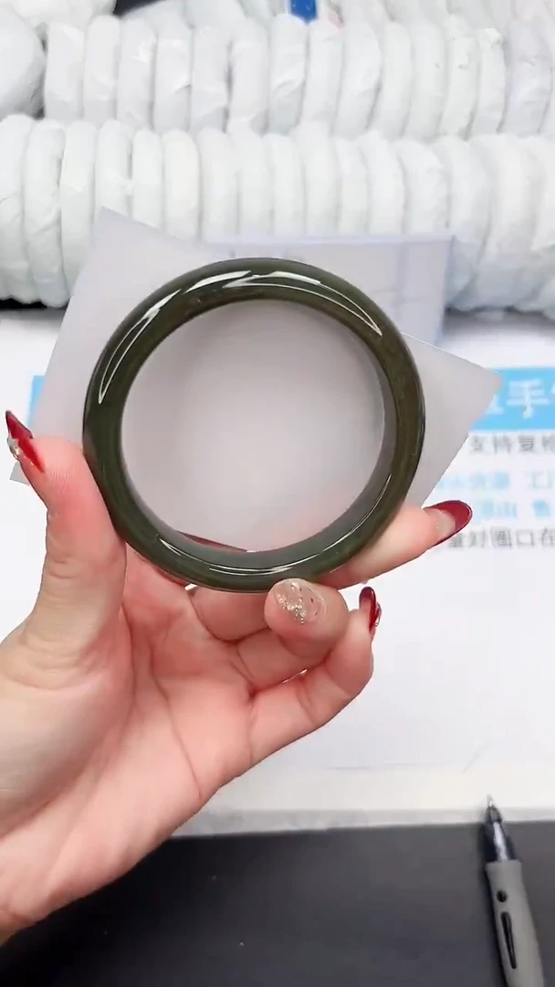 未镶嵌手镯和田玉165-56.5DB