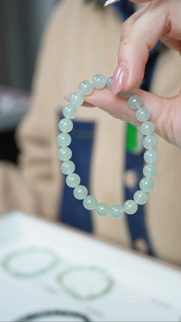 【闪购商品】翡翠手串未镶嵌56-珠串/姿/3