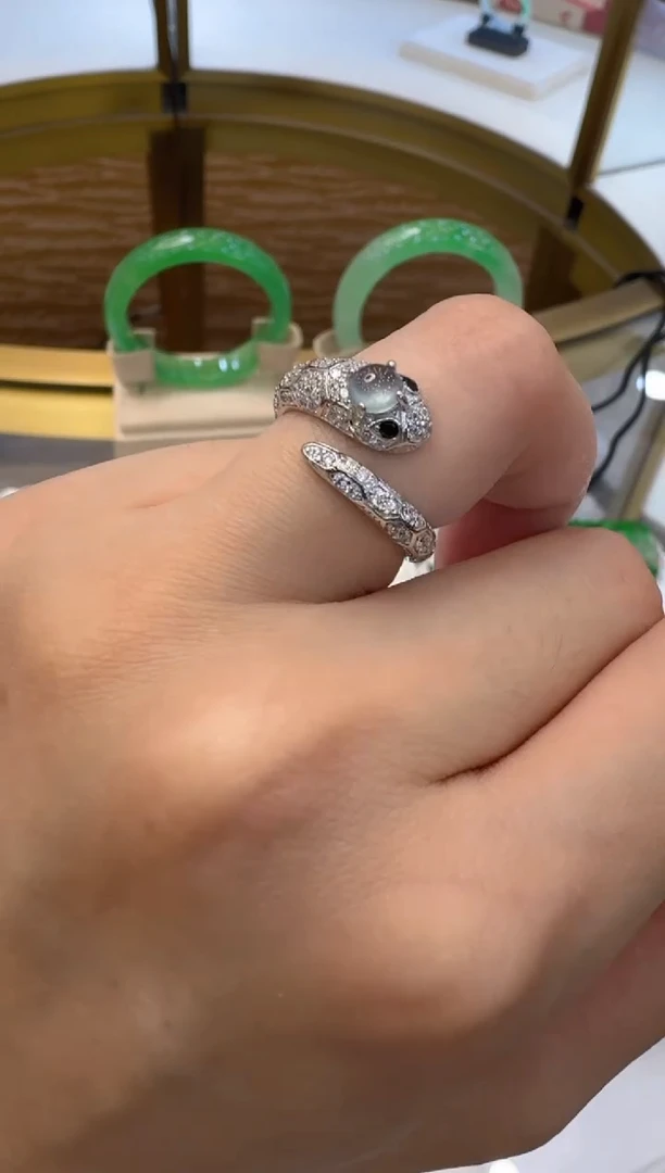 【闪购商品】翡翠戒指银S925镶嵌多样性团购发一件