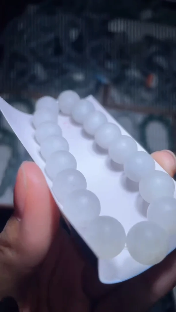 未镶嵌定制翡翠天然缅甸翡翠手串3