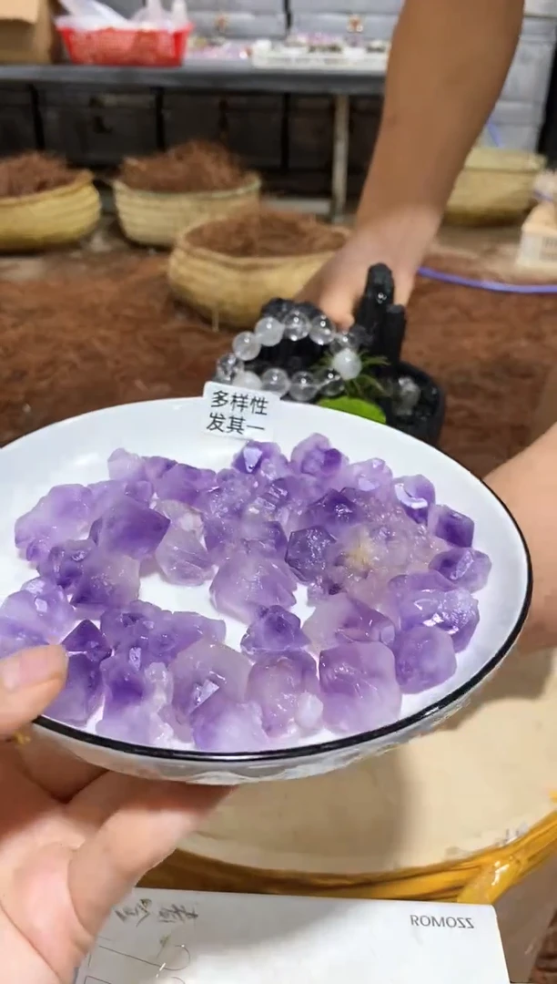 水晶珠宝半成品未镶嵌多样性发其一