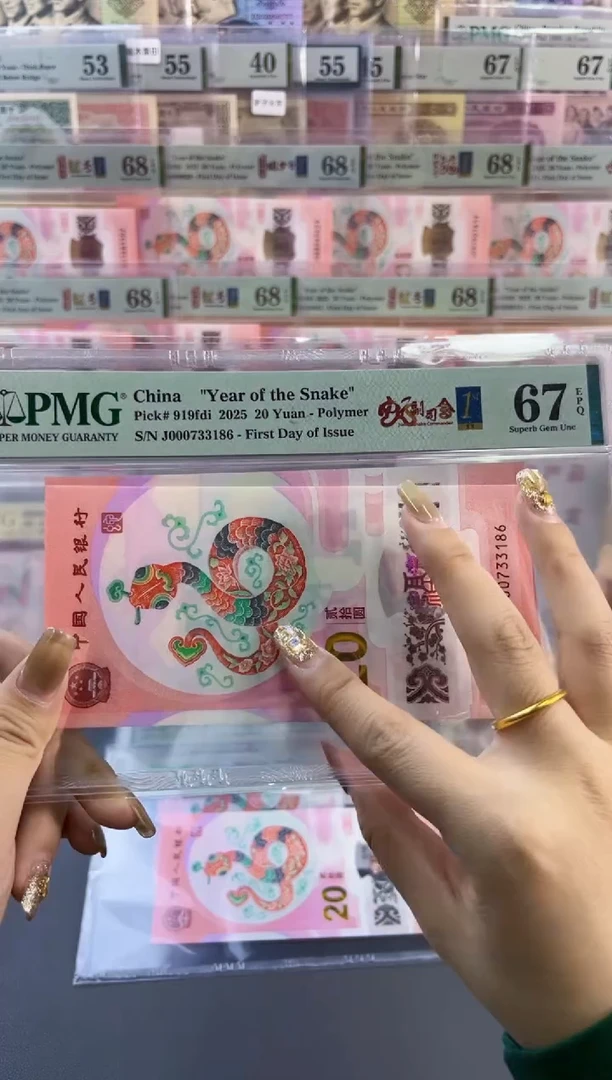 【闪购商品】塑料蛇副司令首日标 PMG67分尾186