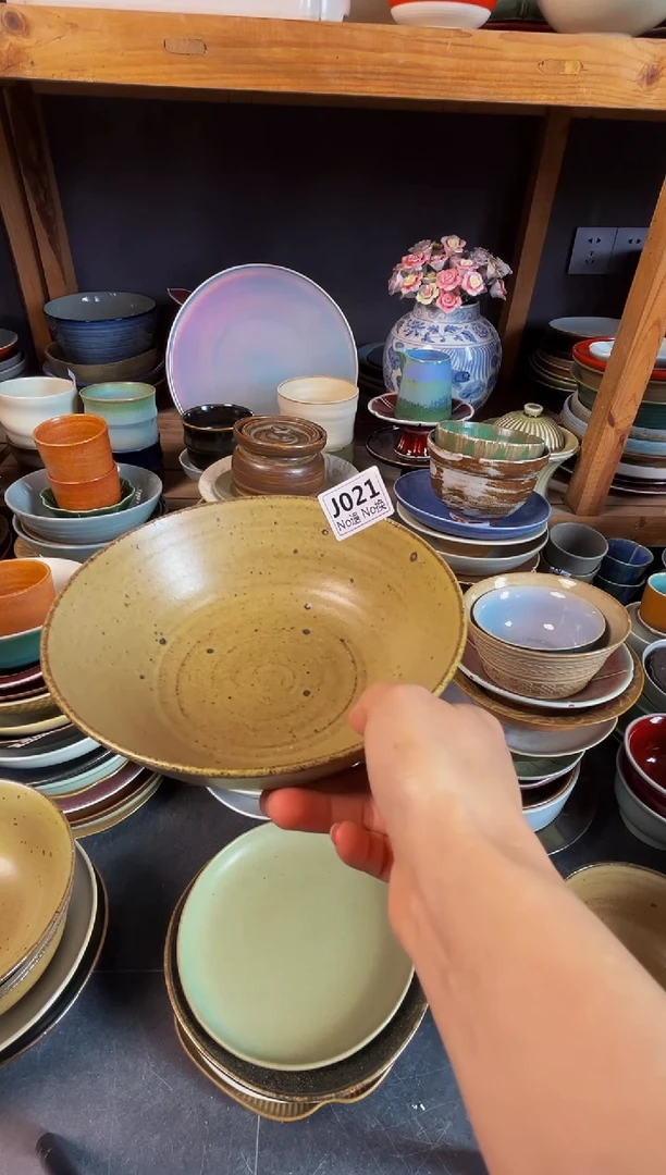 瓷片家***肩j021和春光手工盘福利