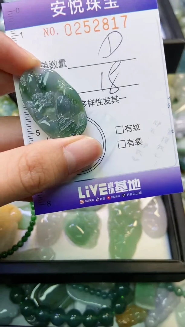 颈饰未镶嵌翡翠闪购0252817