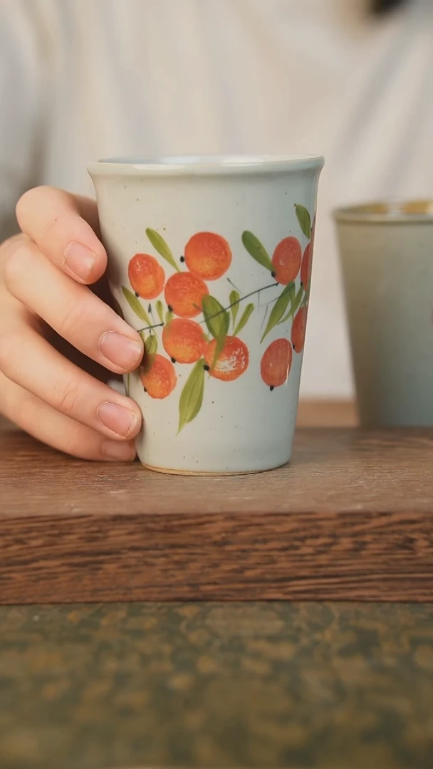 摆件泥垚手作 景德镇手工手绘器物