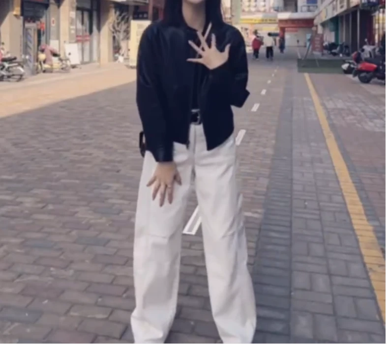 2025春季新款时尚女装网红潮流气质外套裤子女甜