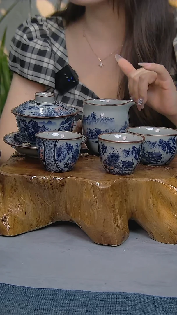 简装家用款5件套 陶瓷家用茶具系列