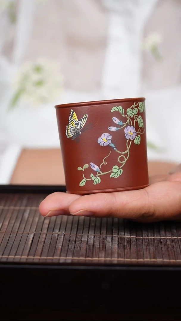 19号宜兴紫砂主人杯瑕疵