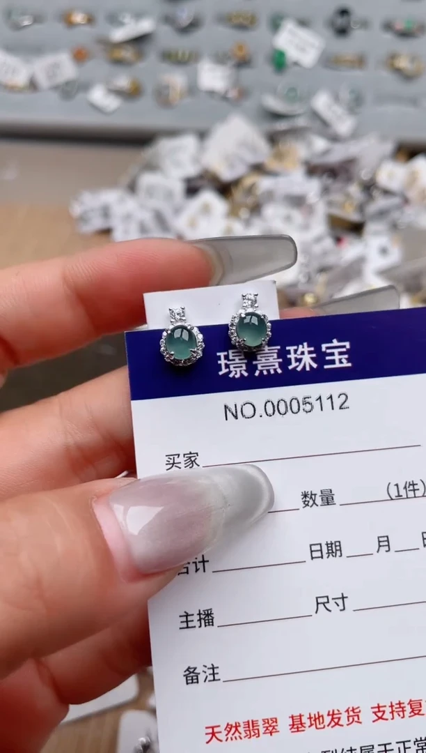 【闪购商品】翡翠戒指银S925镶嵌、