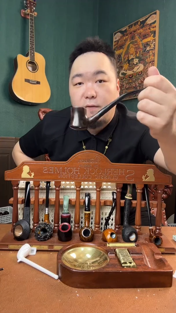 石楠木木雕款意大利进口石楠木烟斗
