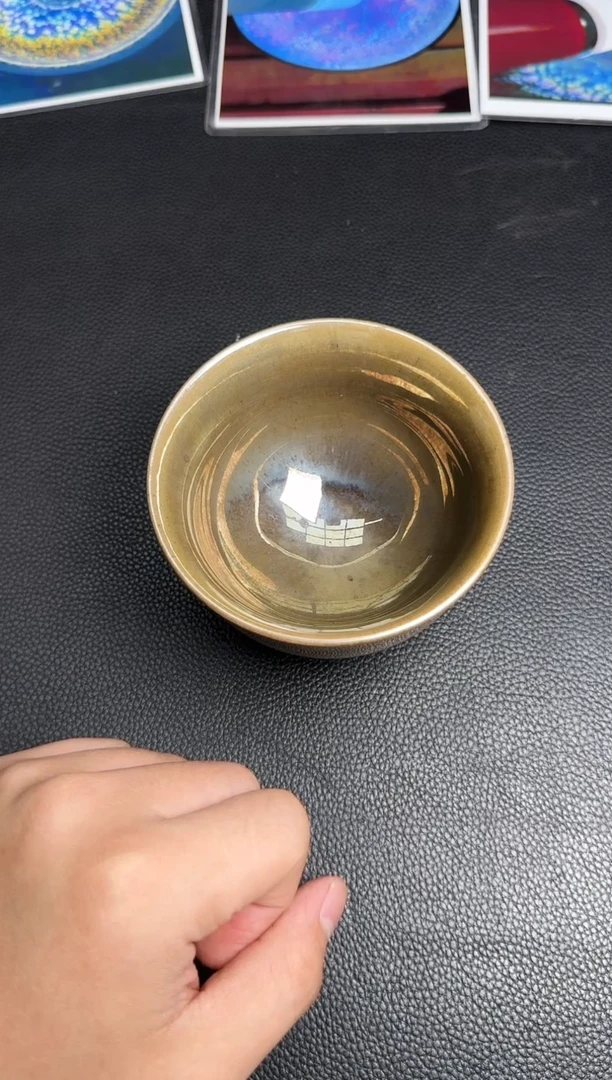 茶盏李振贵柴烧盏100