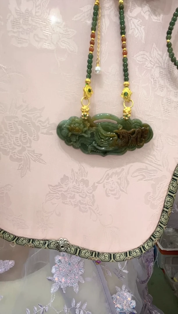 吊坠(赠链)合金翡翠国风