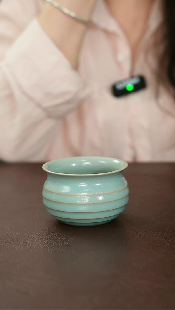 摆件原矿汝宋汝瓷141