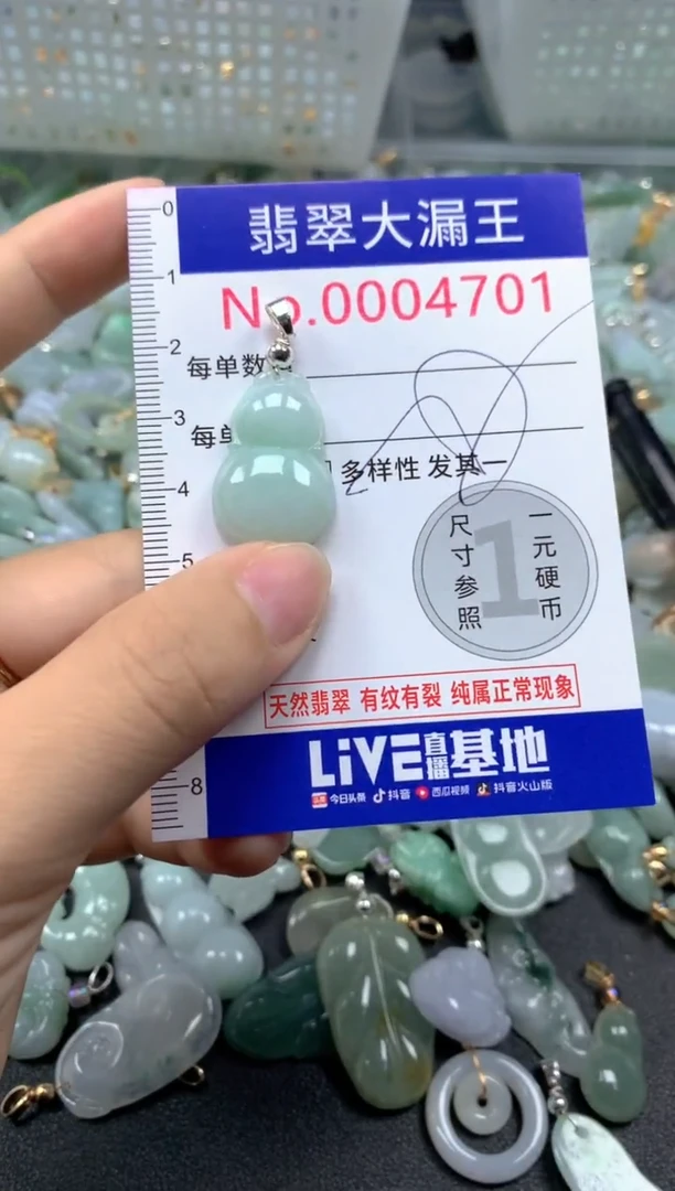 颈饰未镶嵌翡翠4701
