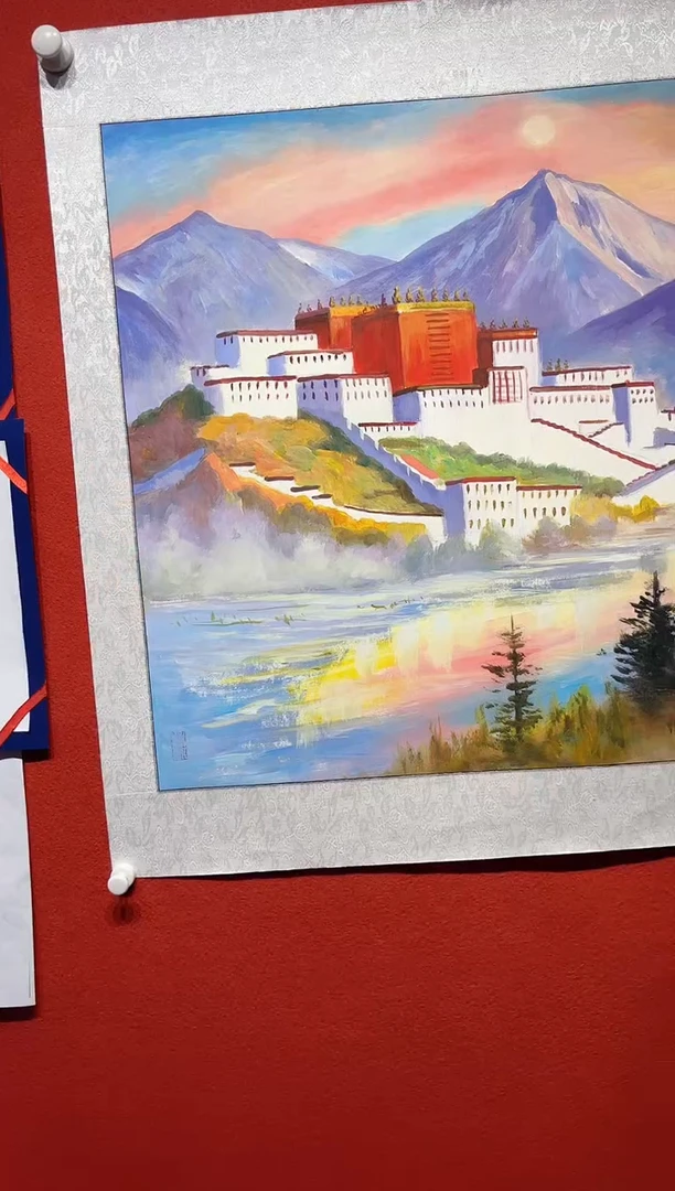 国画秦燕格国画手绘作品Y30