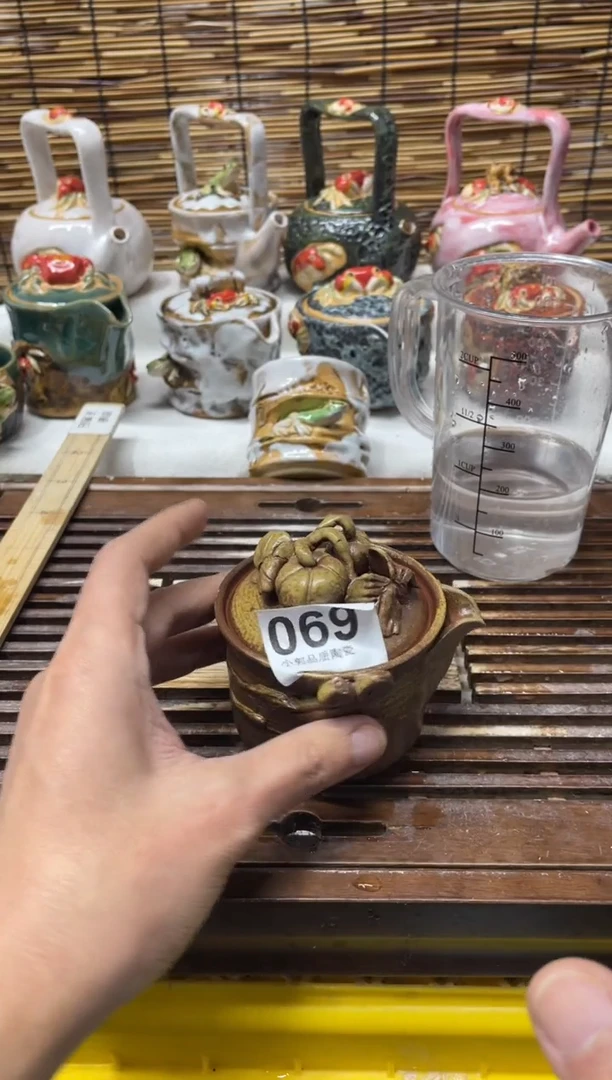 【闪购商品】杯069精美粗陶手工柴烧