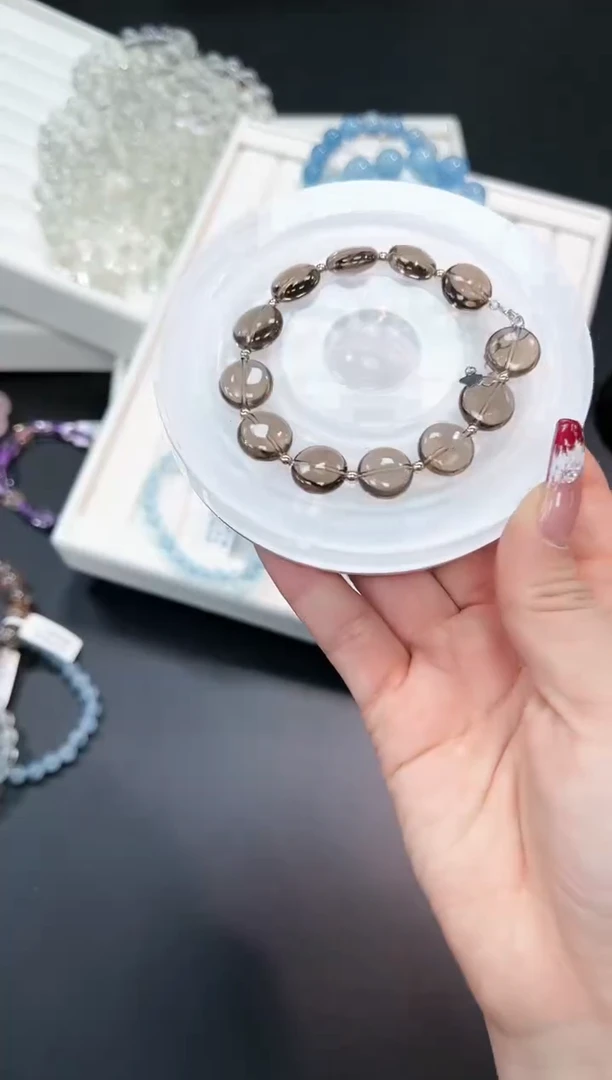 【闪购商品】水晶手串未镶嵌22d多样性发其一/1条默认微瑕