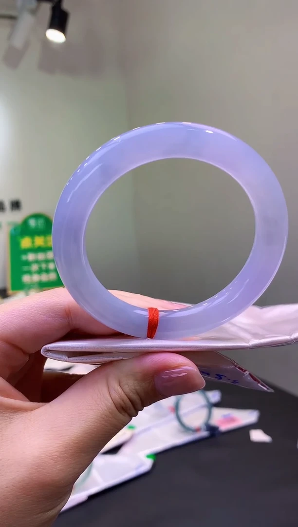 未镶嵌手镯翡翠-q474天然缅甸翡翠A货3500