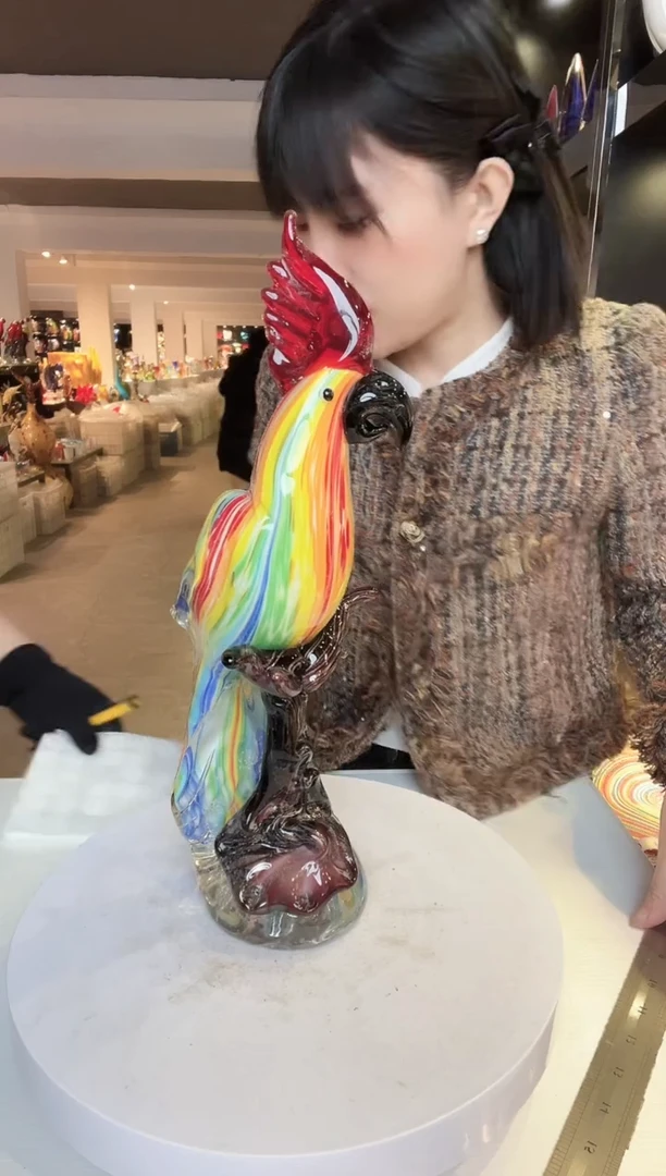 【闪购商品】茶盏琉璃摆件家居摆件