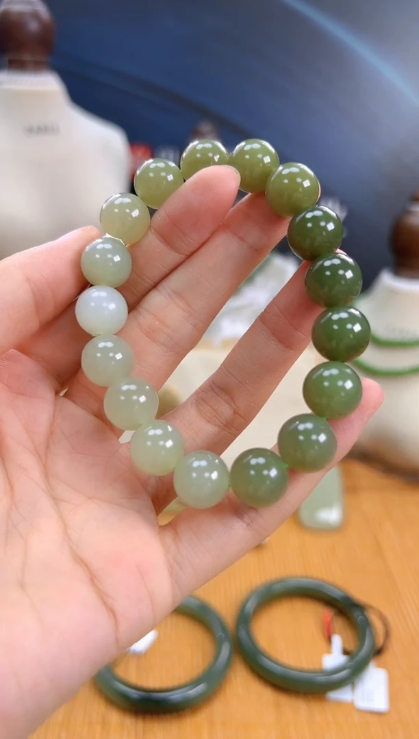 未镶嵌手链和田玉多样性拍一发一cg