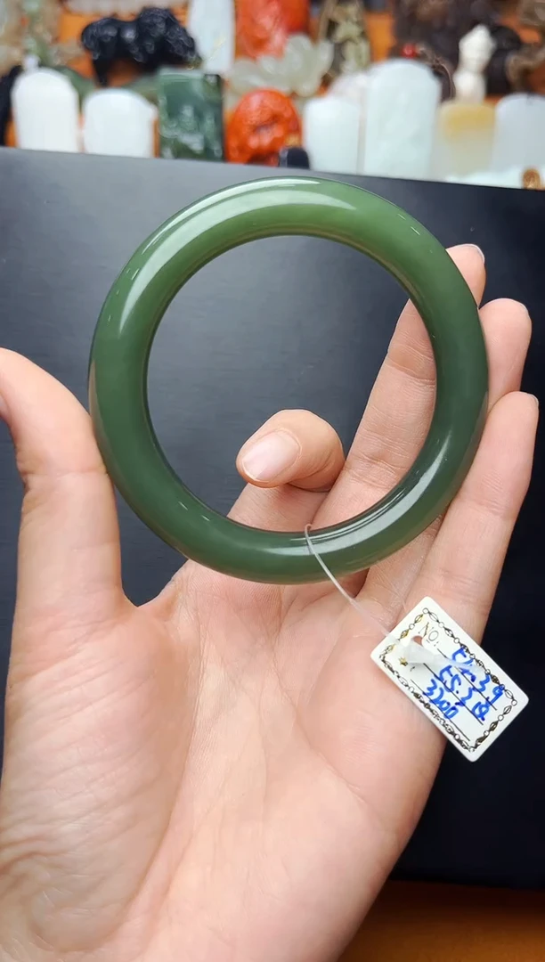 【闪购商品】和田玉手镯未镶嵌55.3圈口