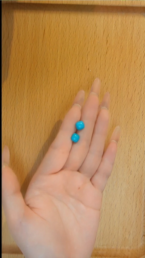 未镶嵌绿松石耳钉发货一件