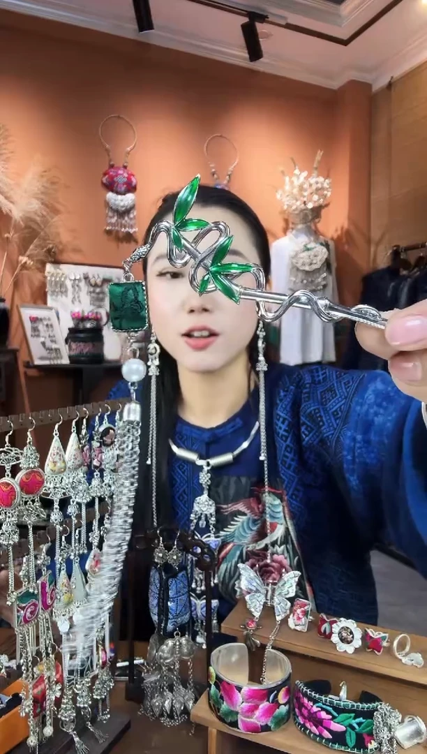 【闪购商品】刺绣纯手工民族风发簪