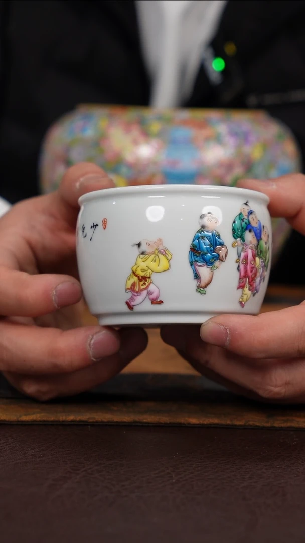 【闪购商品】杯景德镇手工手绘陶瓷