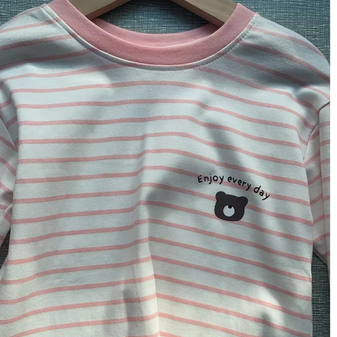 BB741  儿童春秋款条纹打底衫