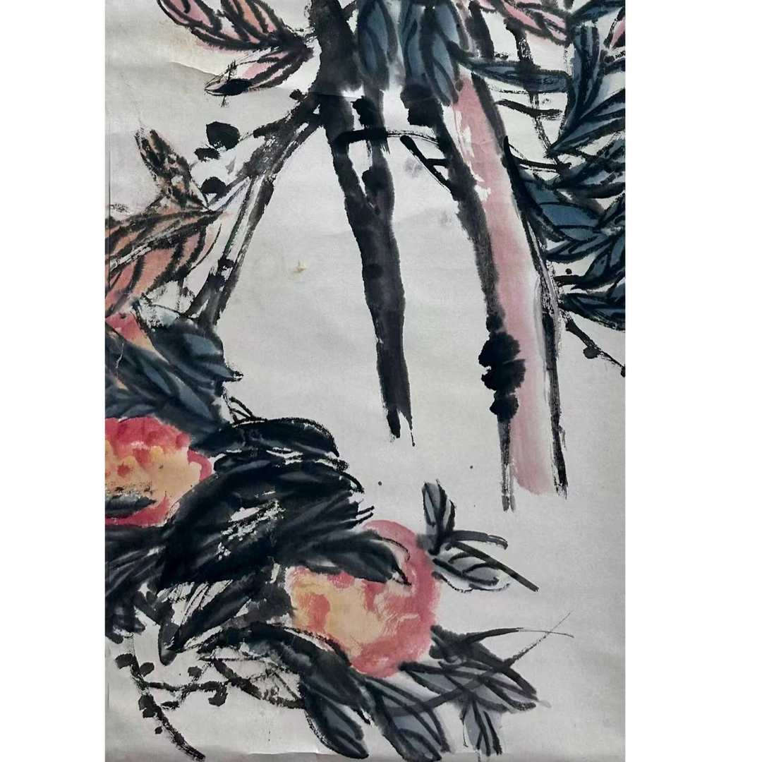DY4437吴先生 花鸟出版笔下P198 纸本100*41