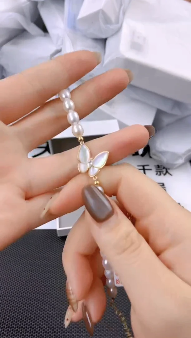 未镶嵌耳饰淡水珍珠sl1017