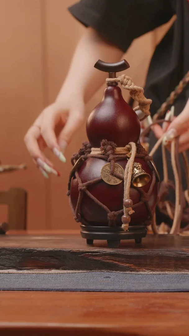 1781号精品大漆葫芦防腐防渗装水茶酒