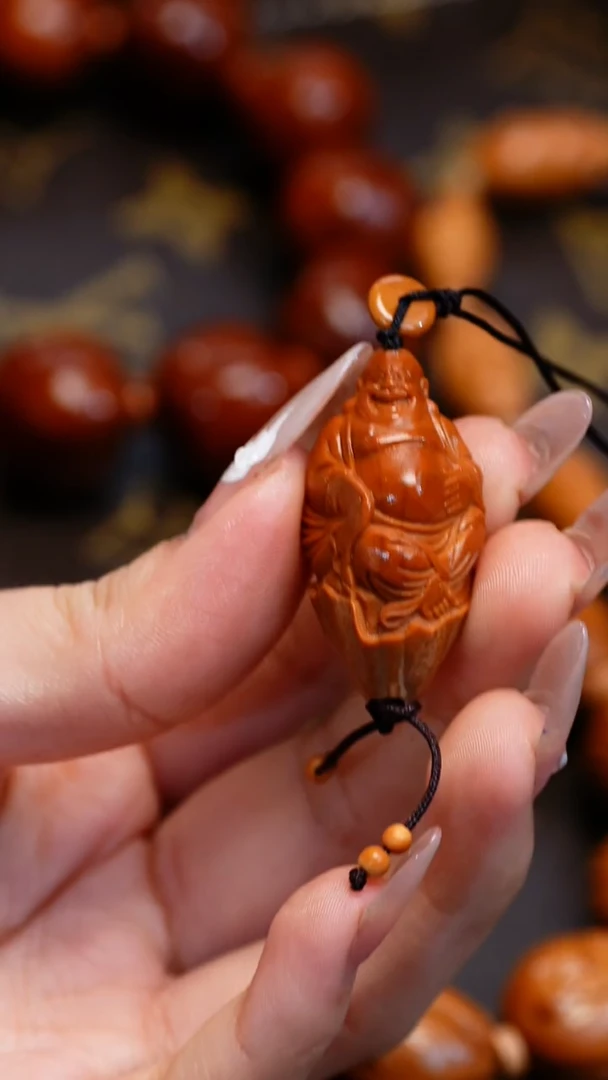 【闪购商品】橄榄核吊坠苏工橄榄核