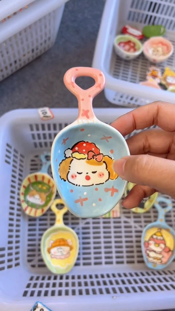 摆件陶淅**沥景德镇陶瓷手绘