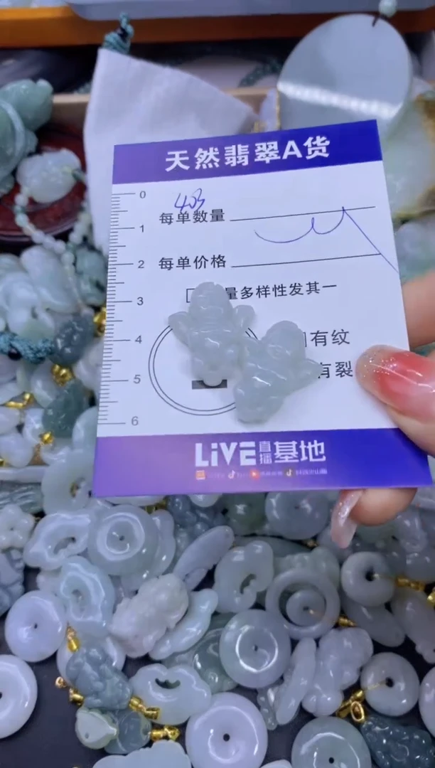 颈饰未镶嵌翡翠天然翡翠A货批量多样性发一件
