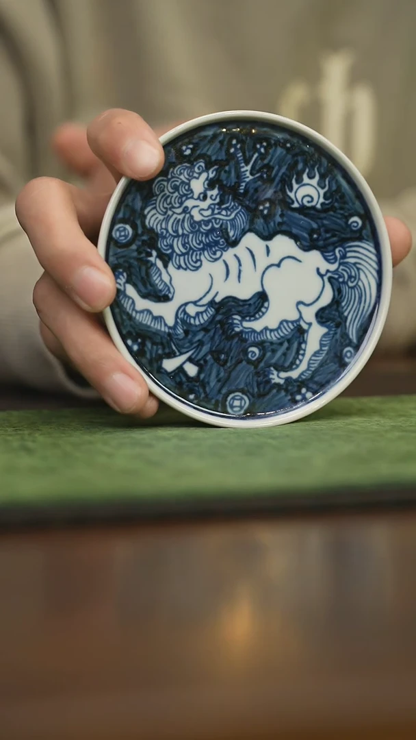 【闪购商品】杯柴窑青花破价福利